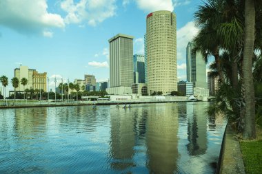 Tampa şehir merkezi şehir manzarası