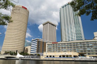Tampa şehir merkezi şehir manzarası