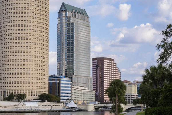 Centrum města Tampa Cityscape — Stock fotografie