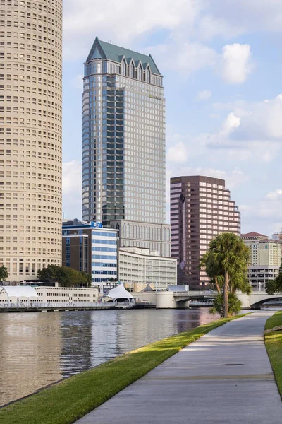 Centrum města Tampa Cityscape — Stock fotografie