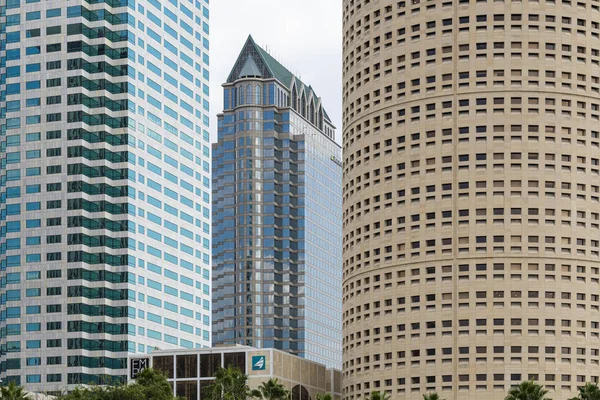 Centrum města Tampa Cityscape — Stock fotografie