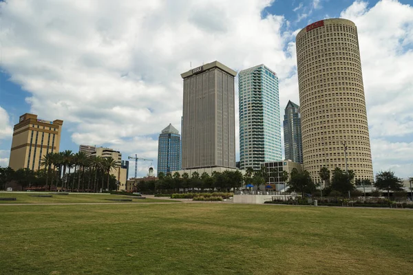 탬파 시내의 도시 경관 — 스톡 사진
