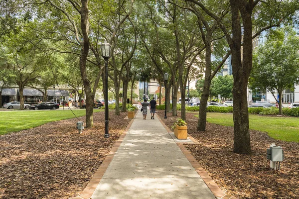 Centro de Tampa Cityscape — Foto de Stock