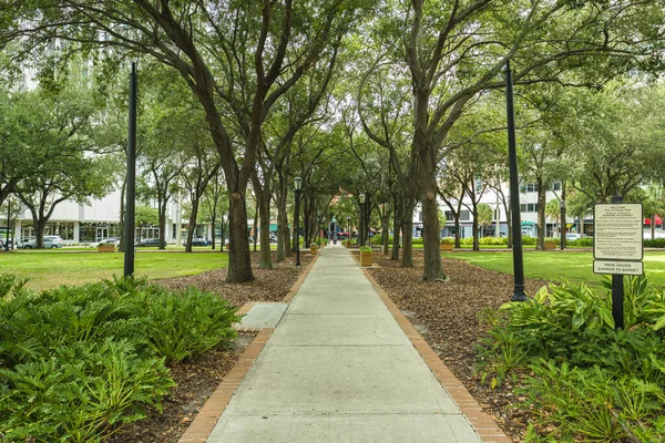 Stadsgezicht van het centrum van Tampa — Stockfoto