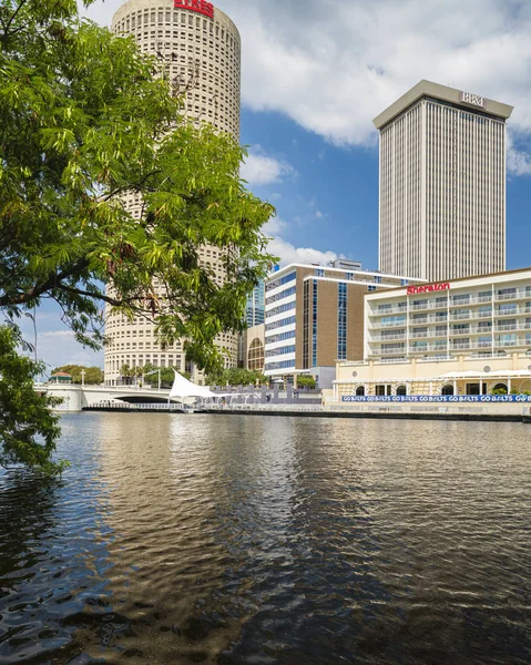 Centrum města Tampa Cityscape — Stock fotografie