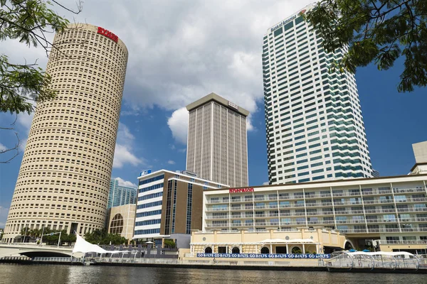 Stadsgezicht van het centrum van Tampa — Stockfoto
