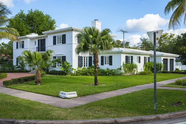 Coral Gables Φλόριντα Ηπα Μαρτίου 2020 Κλασική Art Deco Αρχιτεκτονική — Φωτογραφία Αρχείου