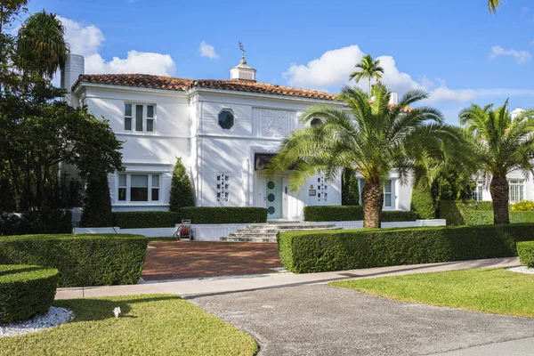 Coral Gables Florida Usa March 2020 Classic Art Deco Architecture — Stock Photo, Image