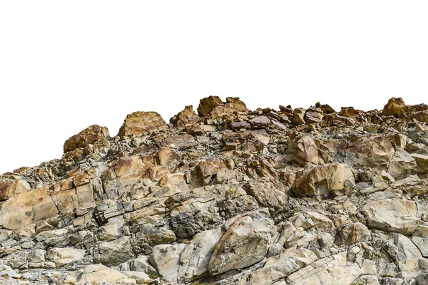 rock isolated on White background.