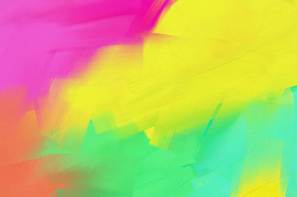 Abstract Colorful Oil Painting Background — Stock Photo, Image