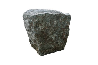 rock isolated on White background. clipart