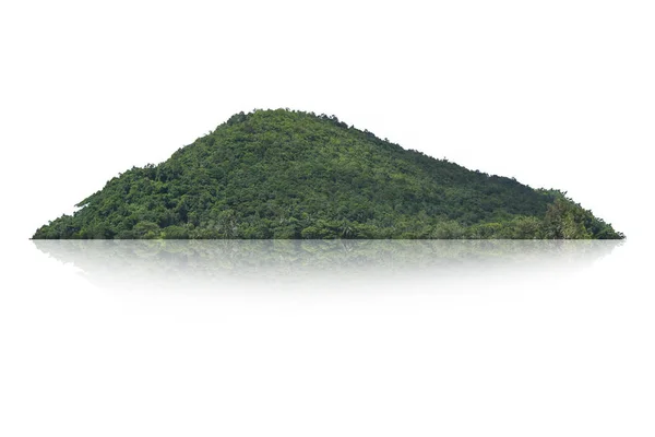 Montaña Aislada Sobre Fondo Blanco — Foto de Stock