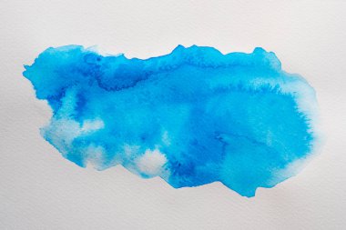 Beyaz arkaplanda soyut suluboya.