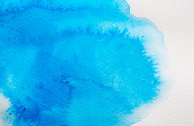 Beyaz arkaplanda soyut suluboya.