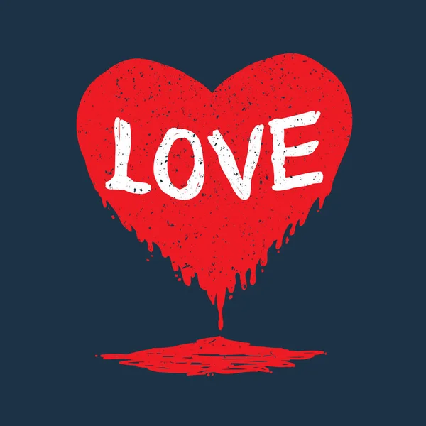 Valentine Σύμβολο Καρδιά Διανυσματική Απεικόνιση — Διανυσματικό Αρχείο