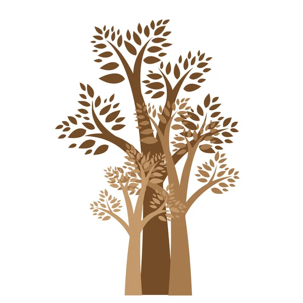 Tree Vector Illustration Graphic — Stock Vector