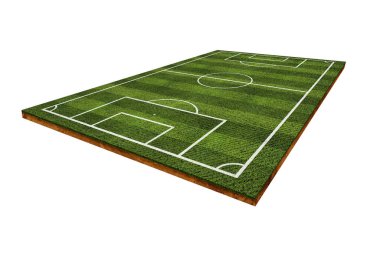 Futbol sahası konsepti, futbol sahası arkaplanı.