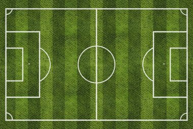 Futbol sahası konsepti, futbol sahası arkaplanı.