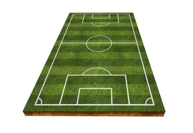 Futbol sahası konsepti, futbol sahası arkaplanı.