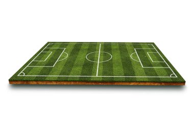 Futbol sahası konsepti, futbol sahası arkaplanı.