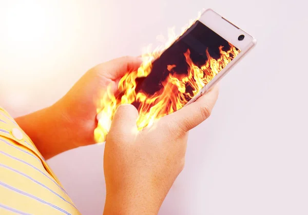 İtfaiye elini tut, akıllı telefon..