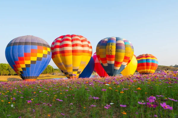 Warme Luchtballonnen Festival Van Heteluchtballonnen — Stockfoto