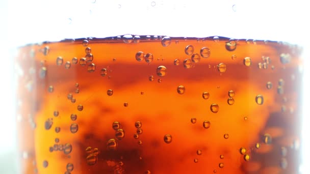 Bulle Whisky Dans Verre — Video