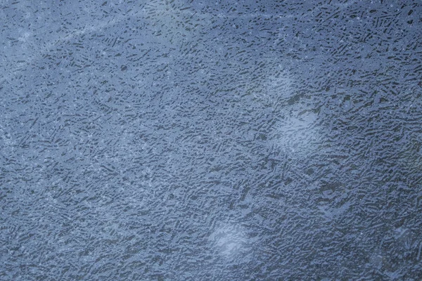Texture Fragment Frozen Water River Blue Tones — Stock Photo, Image