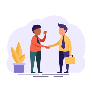 İnsanlar Sözleşmeleri Tanışmak İçin Tanışıyor. İş Adamları Takımlarını Tokalaştırıyor