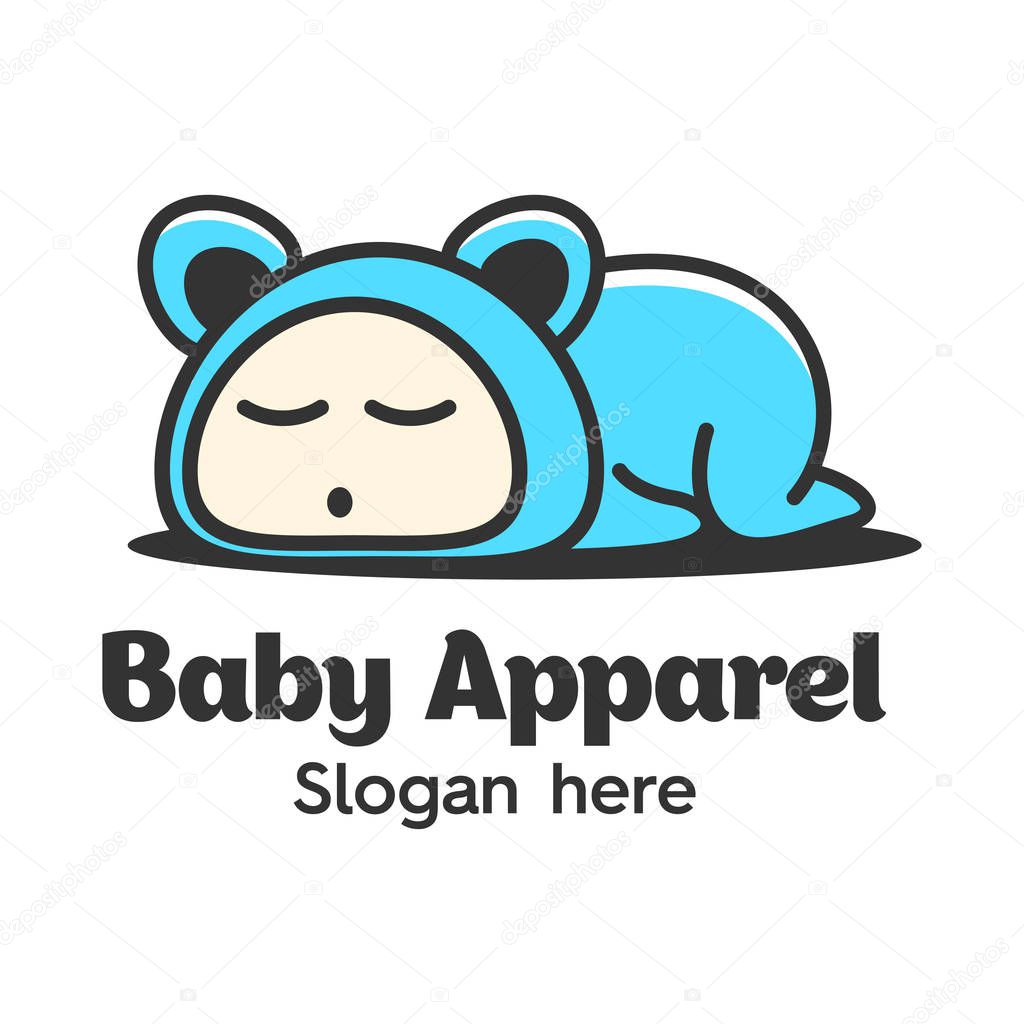 Baby apparels & Fashion Logo template