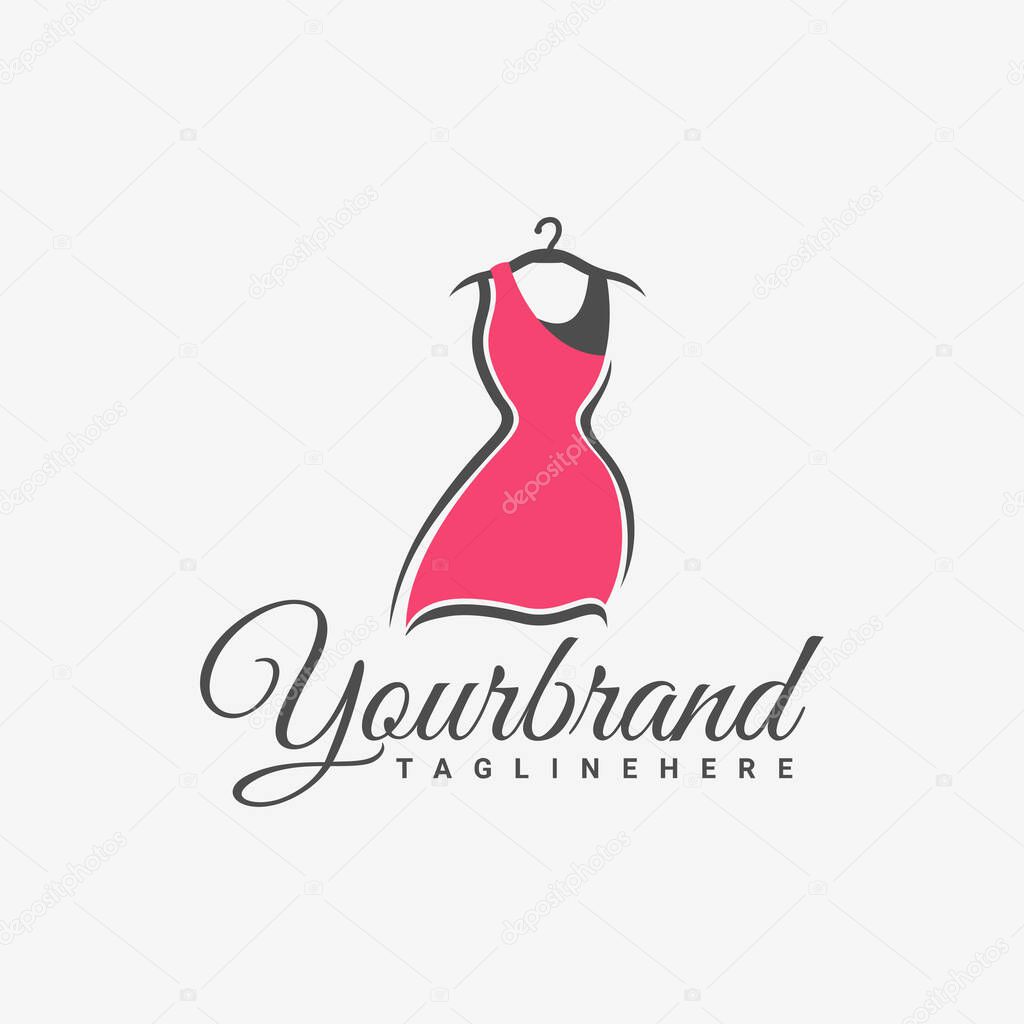 Clothing & Fashion Logo design vector template.