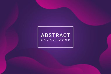 Soyut Arkaplan Vektörü. Sıvı poster kapağı şablonu.