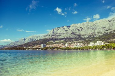 Makarska Hırvatistan Cityscape