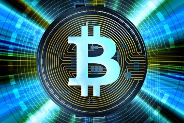 Bitcoin Cryptocurrency soyut