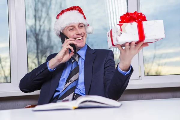 Joy of Christmas gifts — Stock Photo, Image