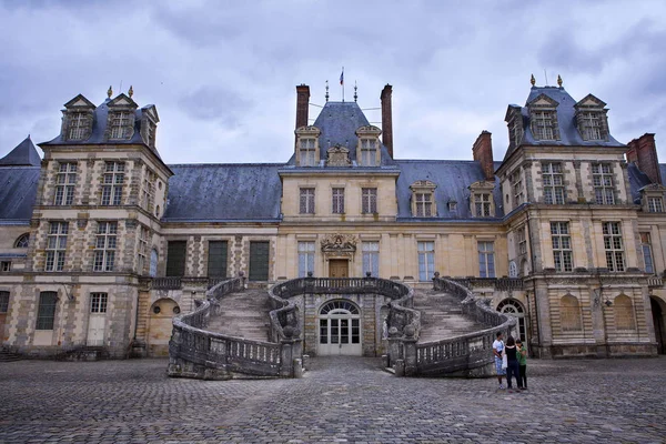 Fontaineblau Napoleon Palace — Stock Photo, Image