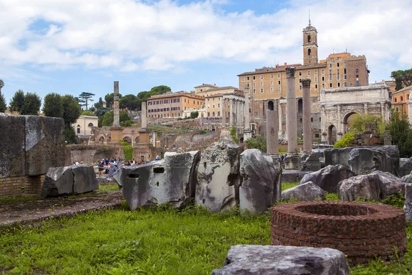 Foro Romano, antigua Roma — Foto de Stock