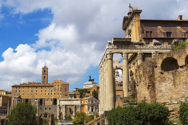 Foro Romano, antigua Roma — Foto de Stock