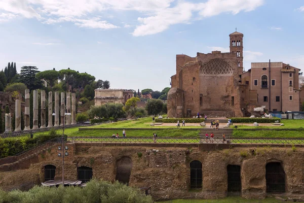 Foro Romano, antigua Roma — Foto de Stock