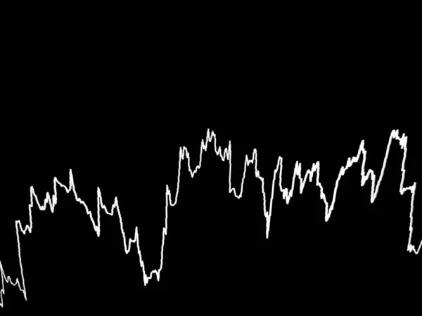 Horizontal lines of movement of the foreign exchange market on a black background.