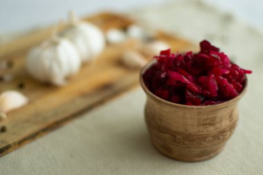 Mısır, peynir ve yumurtadan oluşan hafif bir kahvaltı.