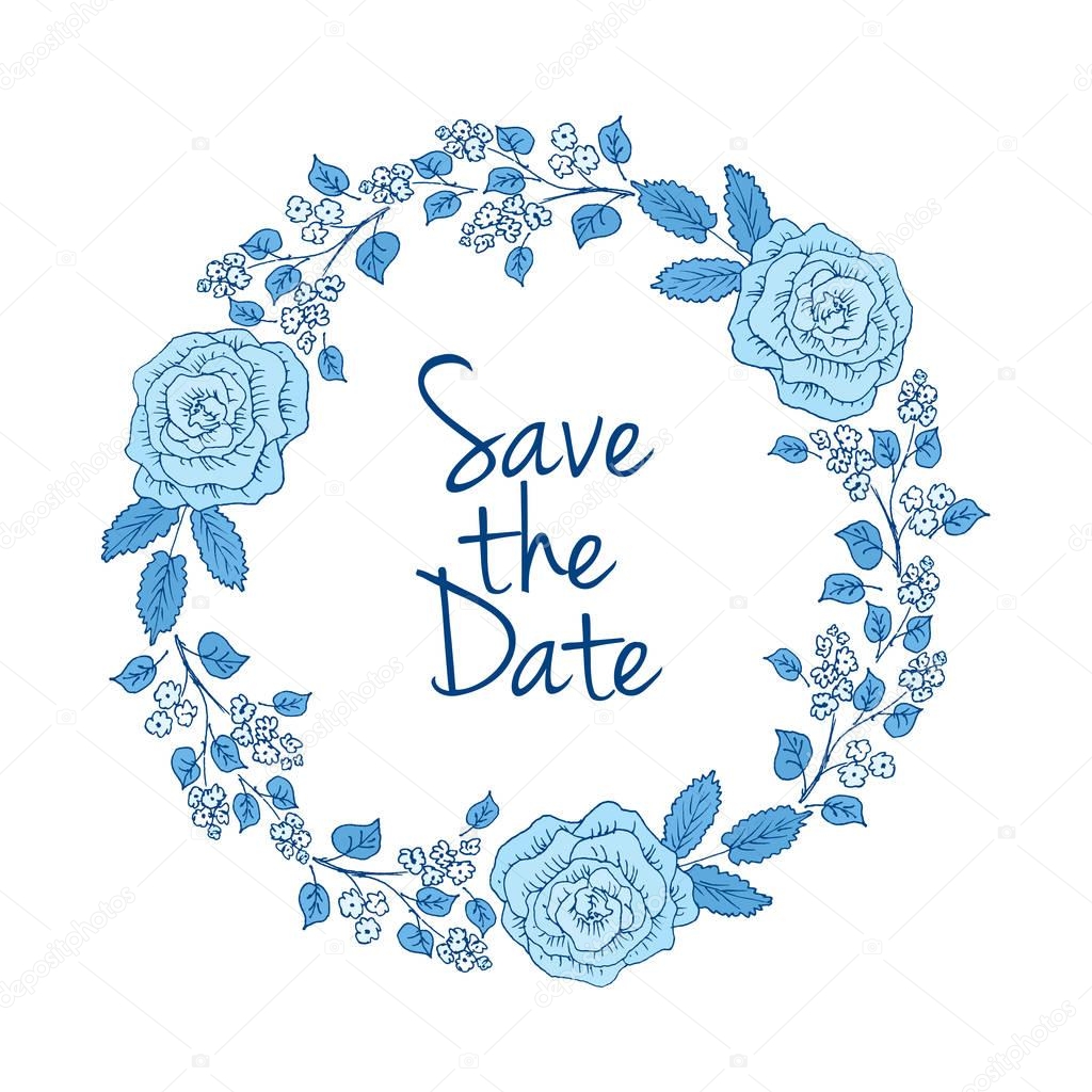 save the date inscription
