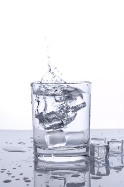 sıçramasına buz cam