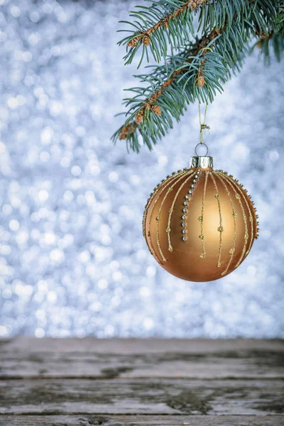 Palle albero di Natale — Foto Stock