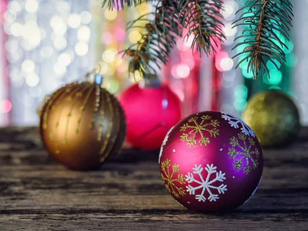 Boules de sapin de Noël — Photo