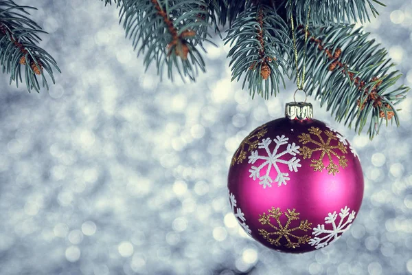 Karácsonyfa labdák — Stock Fotó