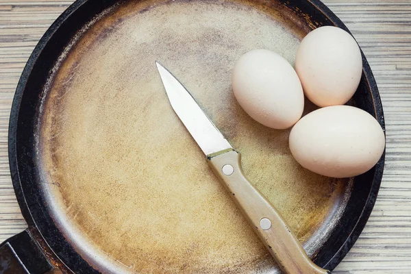 Een pan bakken — Stockfoto