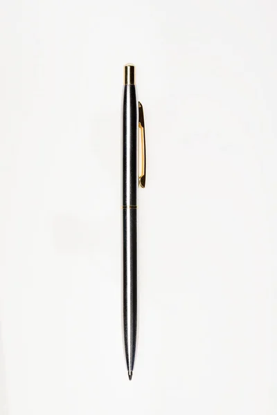 Ballpoint pen on white background — Stock Photo, Image