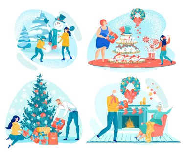 Aile Noel Kutlaması ve Tatil Eğlencesi.
