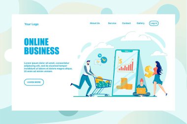 Profitable Online Business Development Webpage